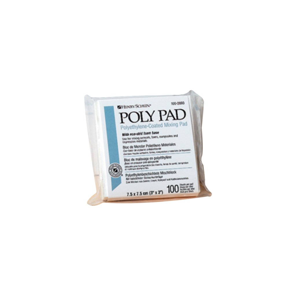 HS Poly Mixing Pad 3&quot; x 3&quot; 100 Sheets/Pad