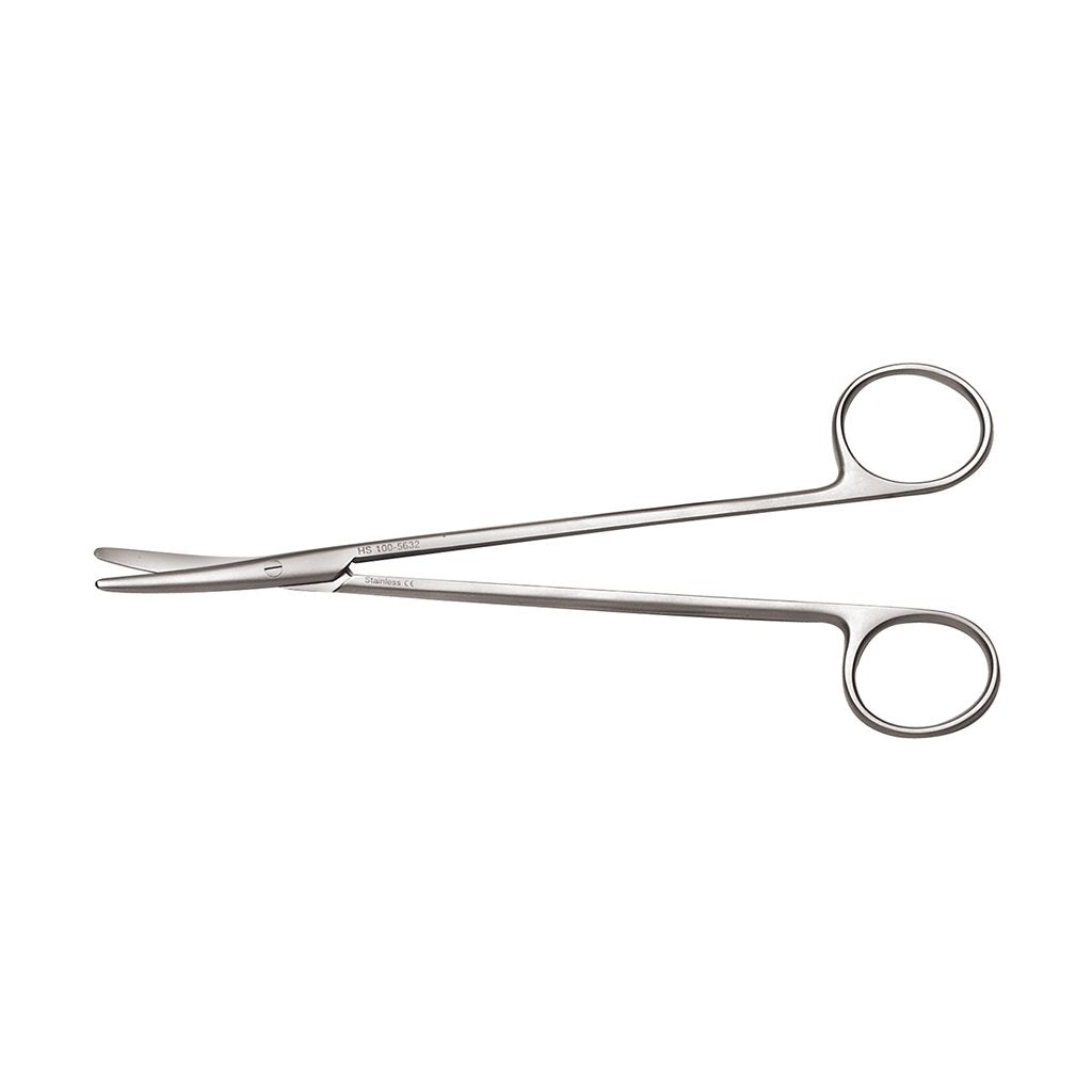 HS Metzenbaum Scissors 7&quot; Curved Stainless Steel Each