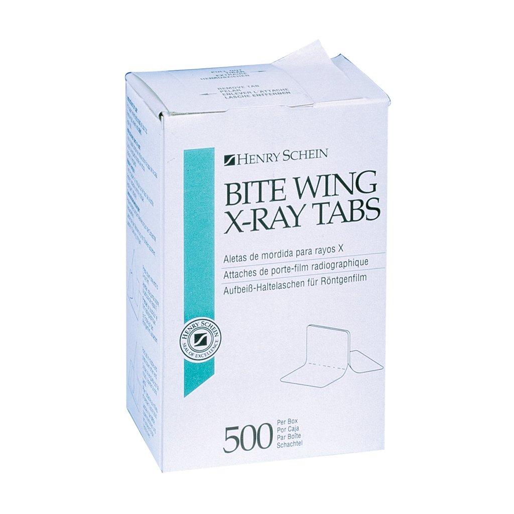 HS Bitewing Tab No Peel 500/Box