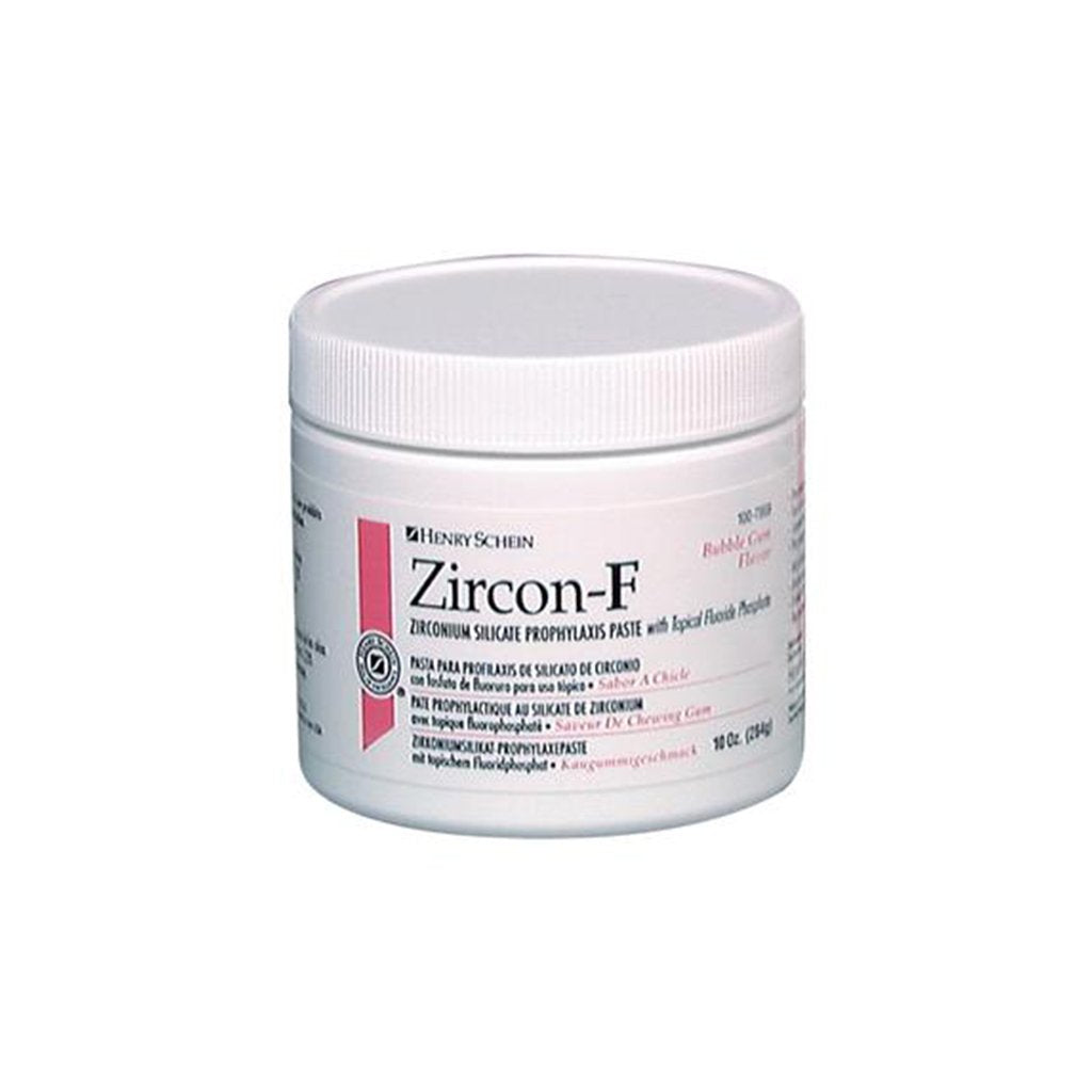 HS Zircon-F Prophy Paste Bubblegum With Fluoride 10oz/Jar