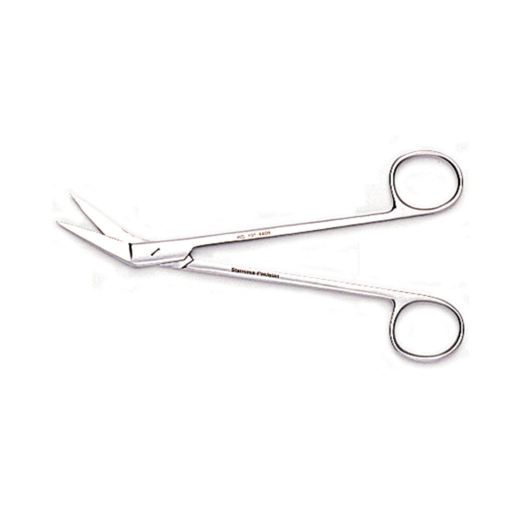 HS Scissor Kelly 6.25&quot; Angled Standard Stainless Steel Each