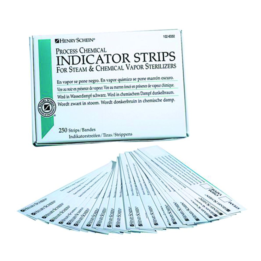 HS Sterilizer Indicator Strips 250/Box