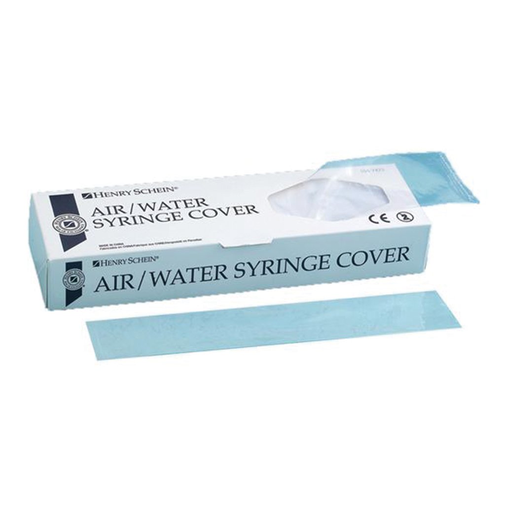 HS Syringe Cover Clear For Air &amp; Water 500/Box