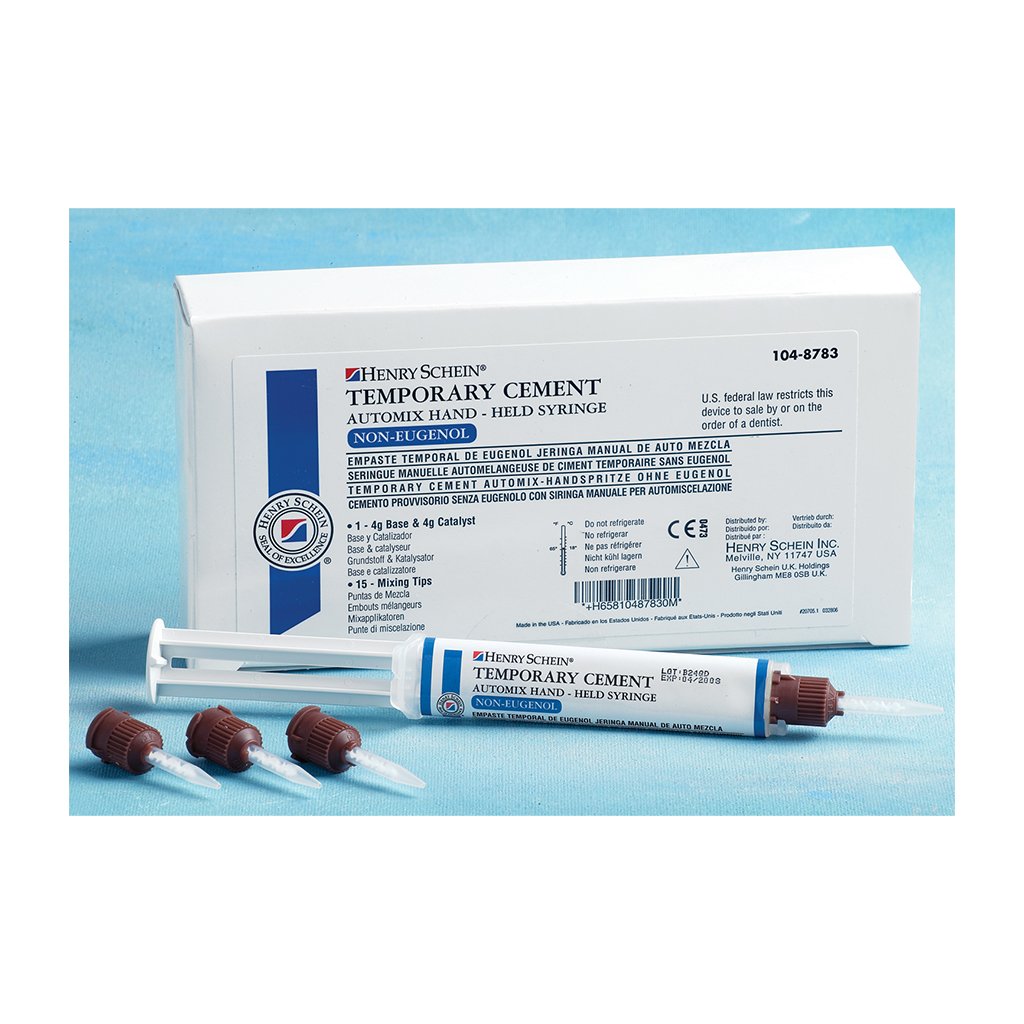 HS Temporary Cement Non-Eugenol Automix Handheld Syringe Each