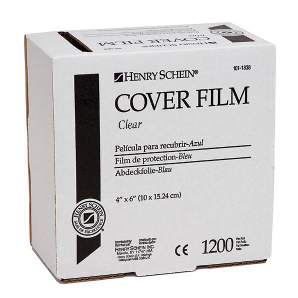 HS Film Cover 4&quot; x 6&quot; Clear 1200/Box