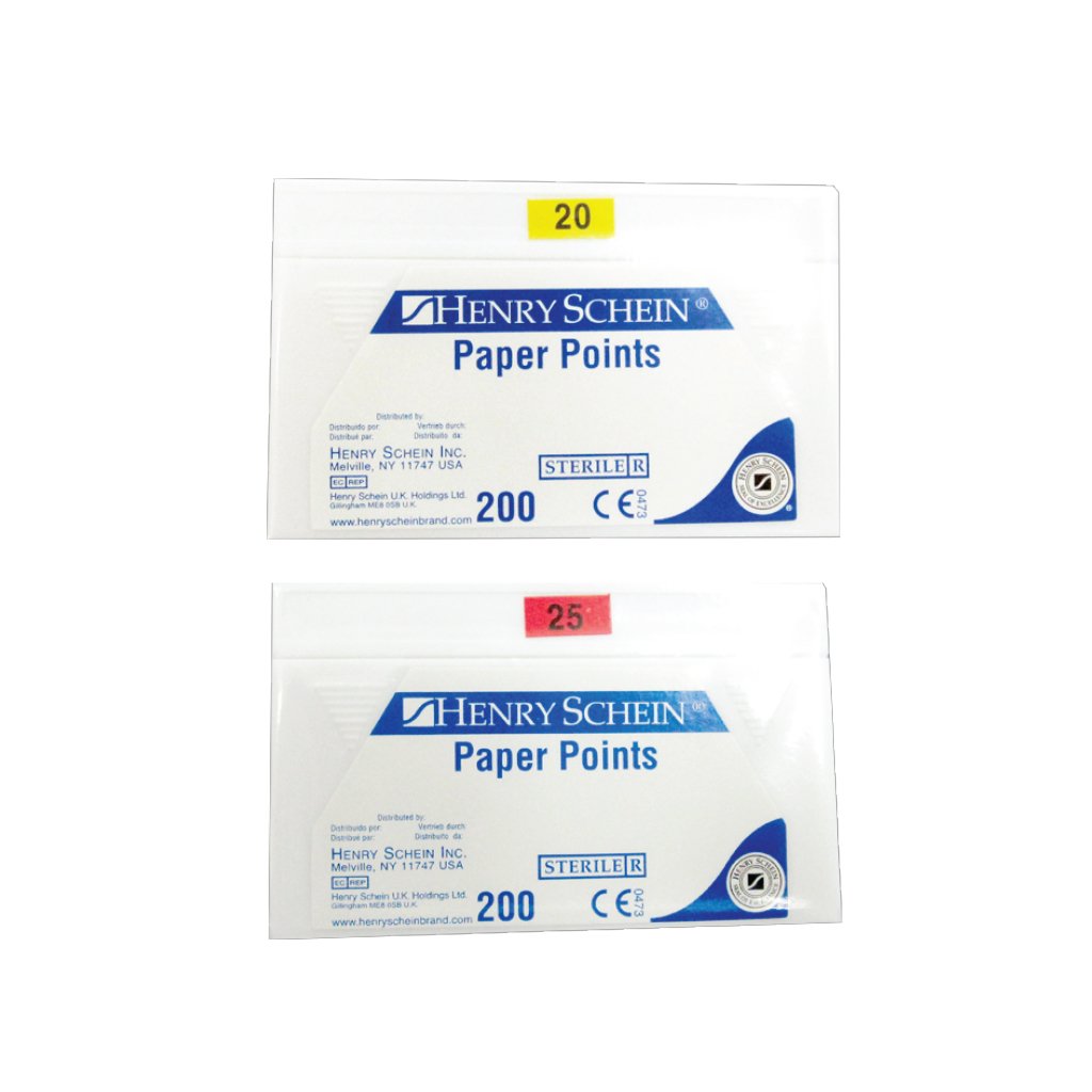 HS Paper Points Size 25 200/Box