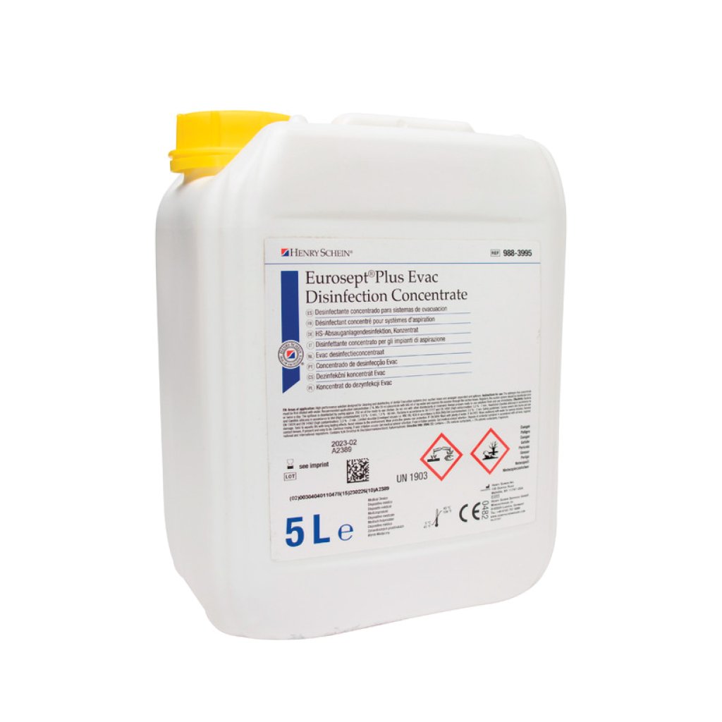 HS Eurosept Plus Evacuation Disinfection Concentrate 5L/Bottle