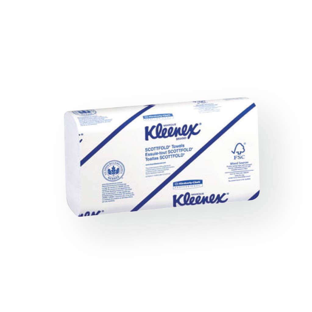 Kimberly-Clark Kleenex Premiere Folded Towel 120 Sheets/Pack 25 Packs/Case