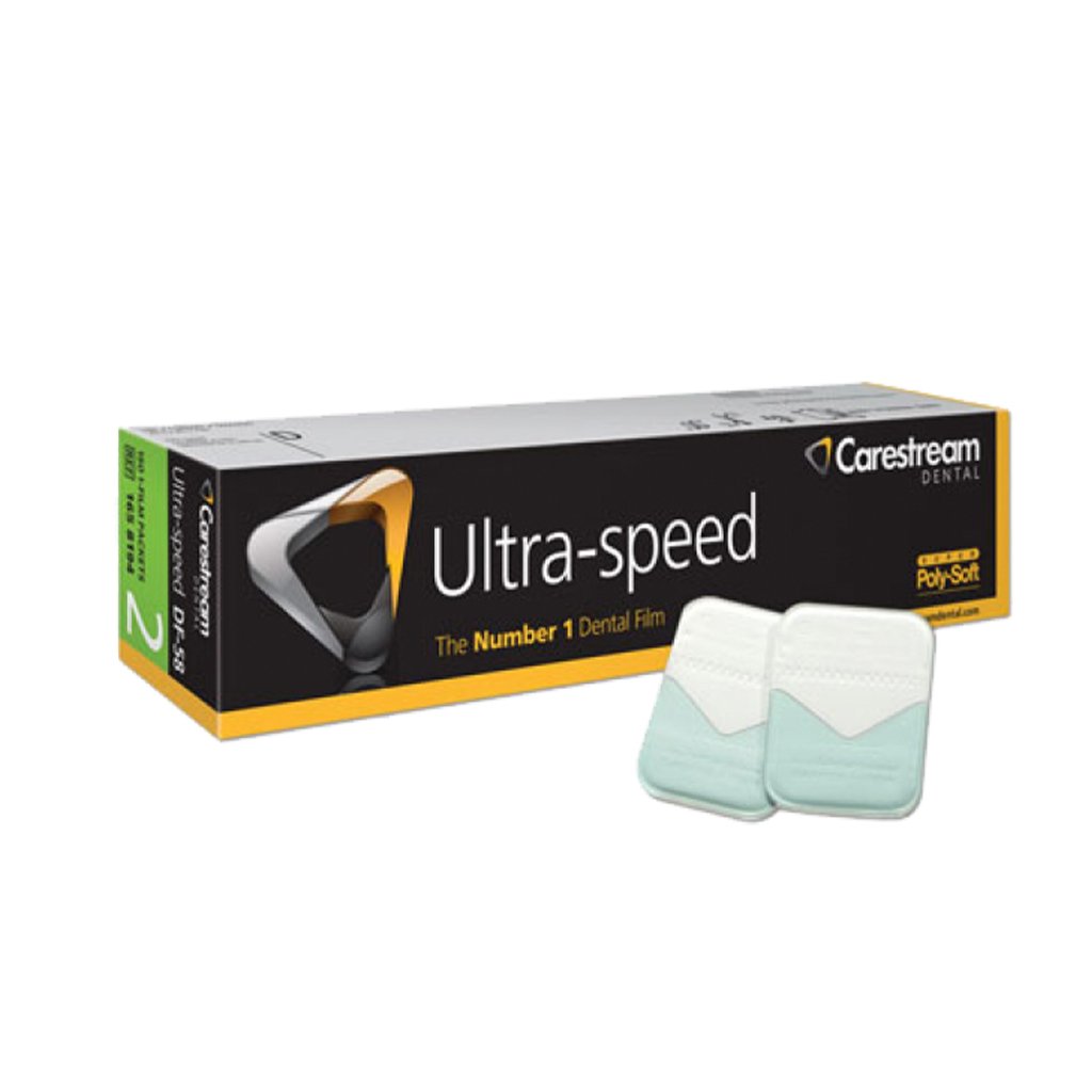 Dental Kodak Intraoral D-Speed 100 X-ray Films Carestream DF-58 Adult Dental Kodak Intraoral D-Speed 100 X-ray Films Carestream DF-58 Adult