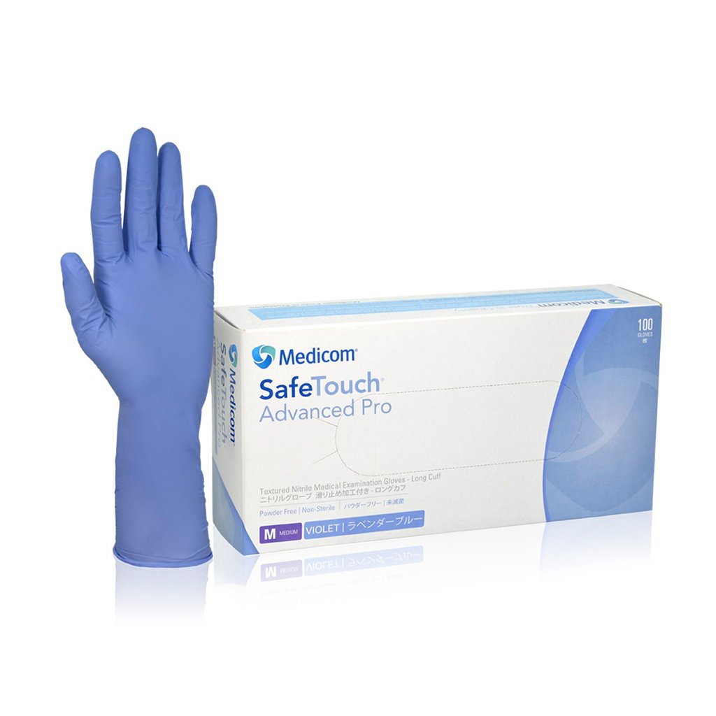 Medicom SafeTouch Advanced Pro Nitrile Glove Powder Free XS 100/Box