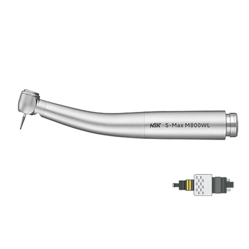 NSK S-Max M800WL Miniature Head Optic Turbine Connect to W&amp;H Coupling