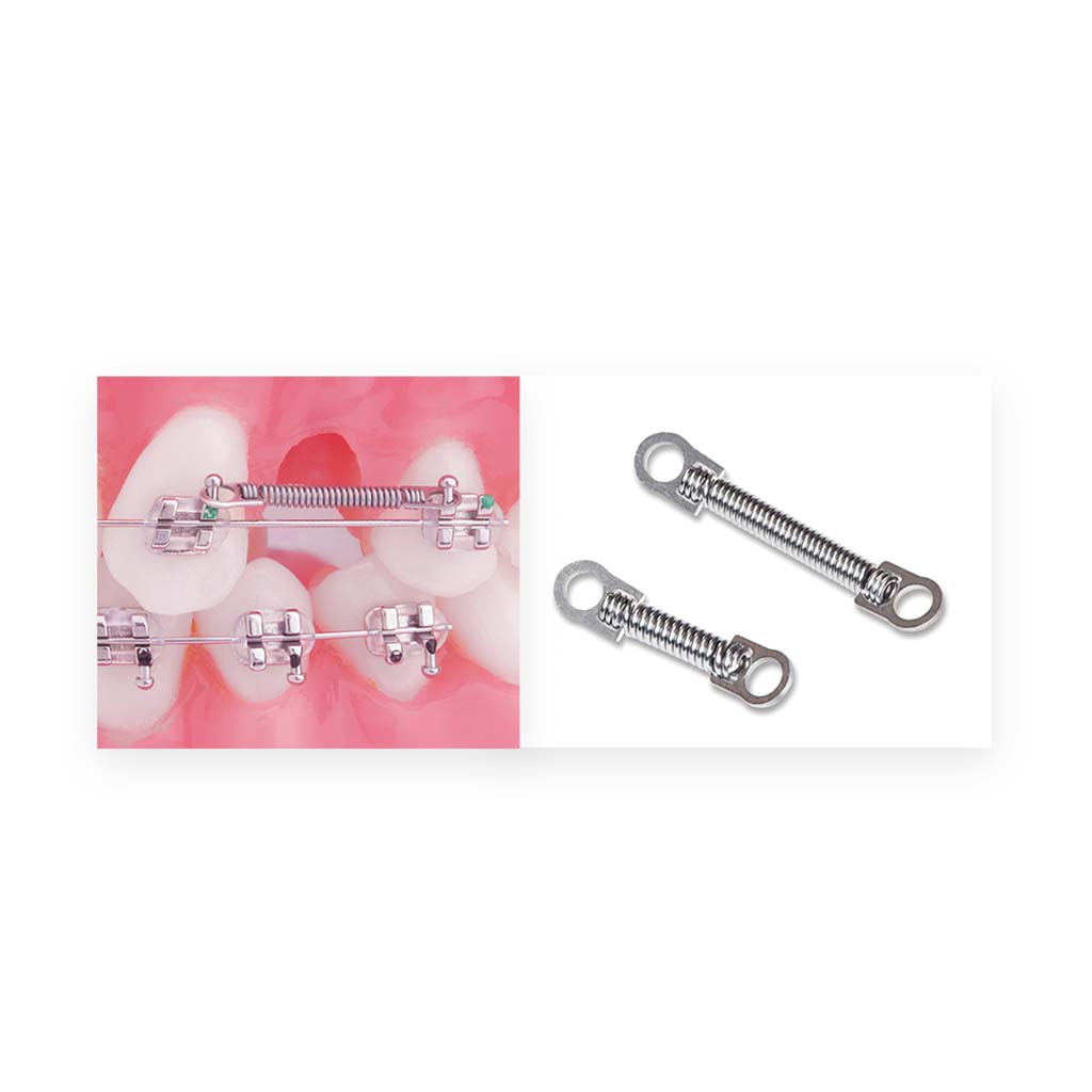Ortho Technolog  TruFlex NiTi Closed Coil Springs, 12mm(.012x.030"), Heavy Force 200gm, 10 pc/Pack