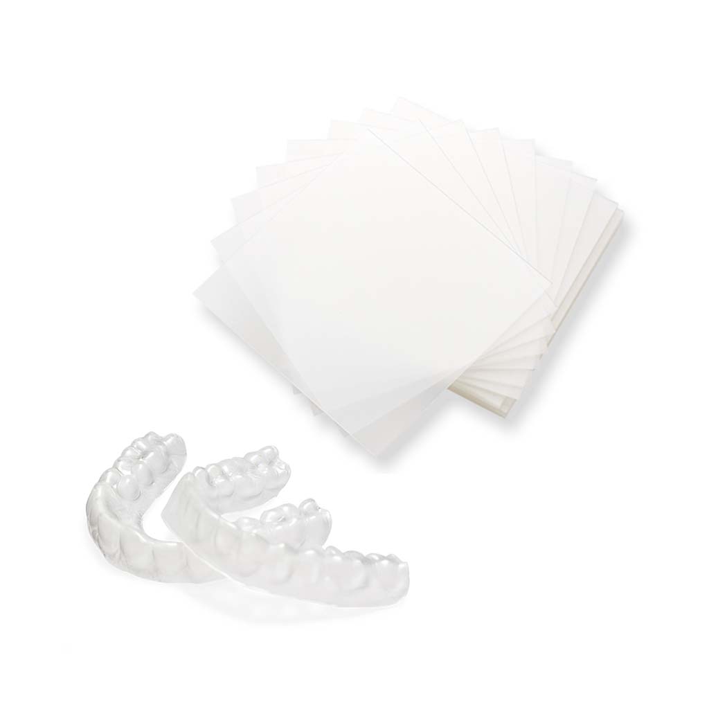 Ortho Technology Clear Advantage Series II Coping Material .020&quot;(0.5mm), 50 Pcs/Pack