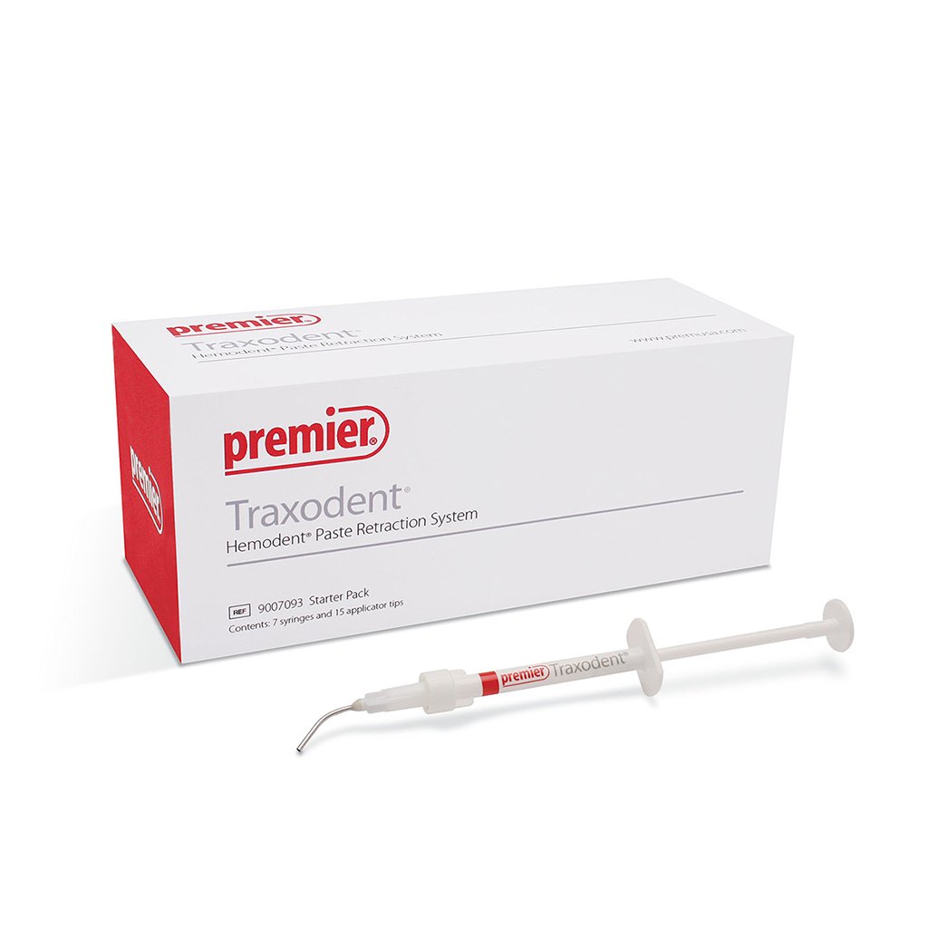 Premier Traxodent Hemodent Paste Starter 7 x Syringes