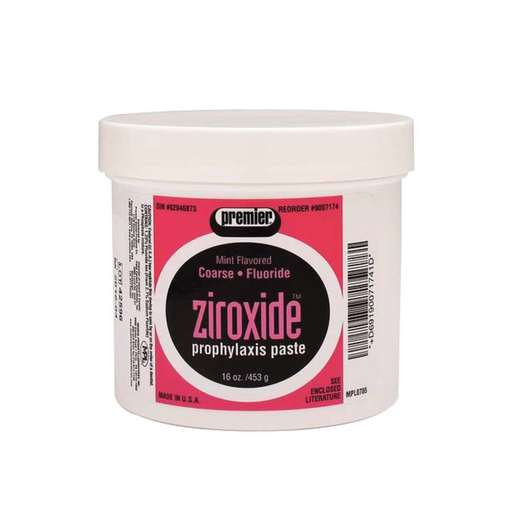 Premier Ziroxide™ Prophy Paste with Fluoride Coarse 1 LB/Jar