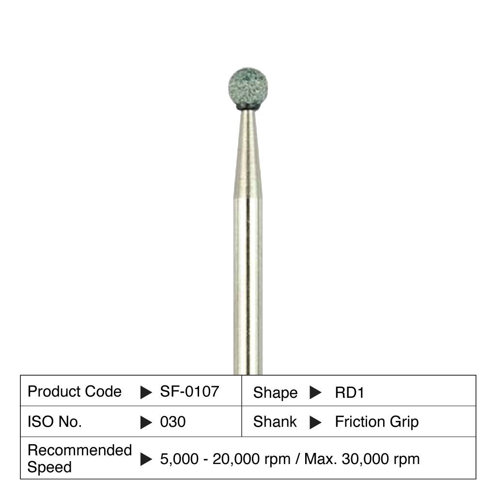 Shofu Dura Green FG RD1 #0107 12/Box