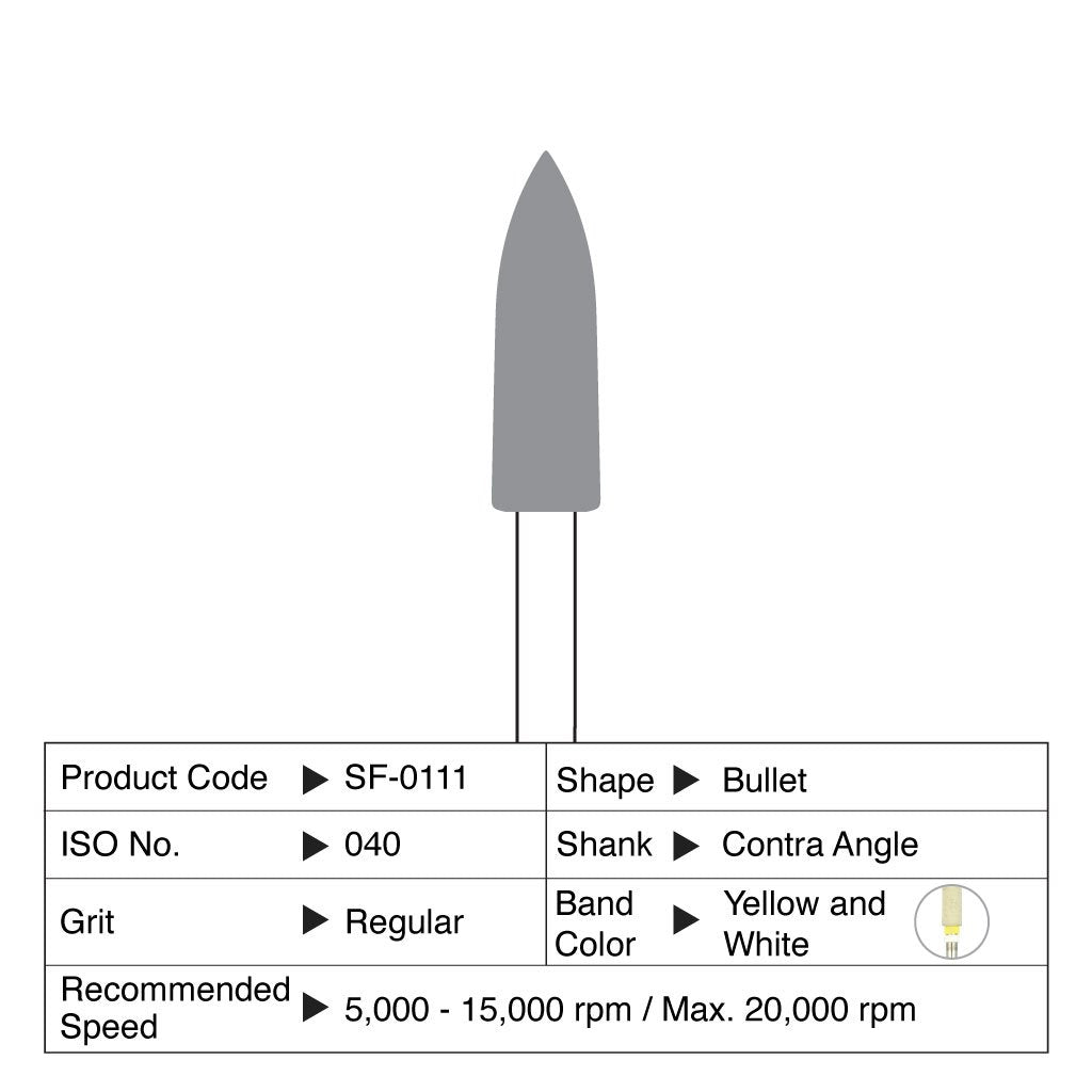Shofu Compomaster CA Bullet #0111 3/Box