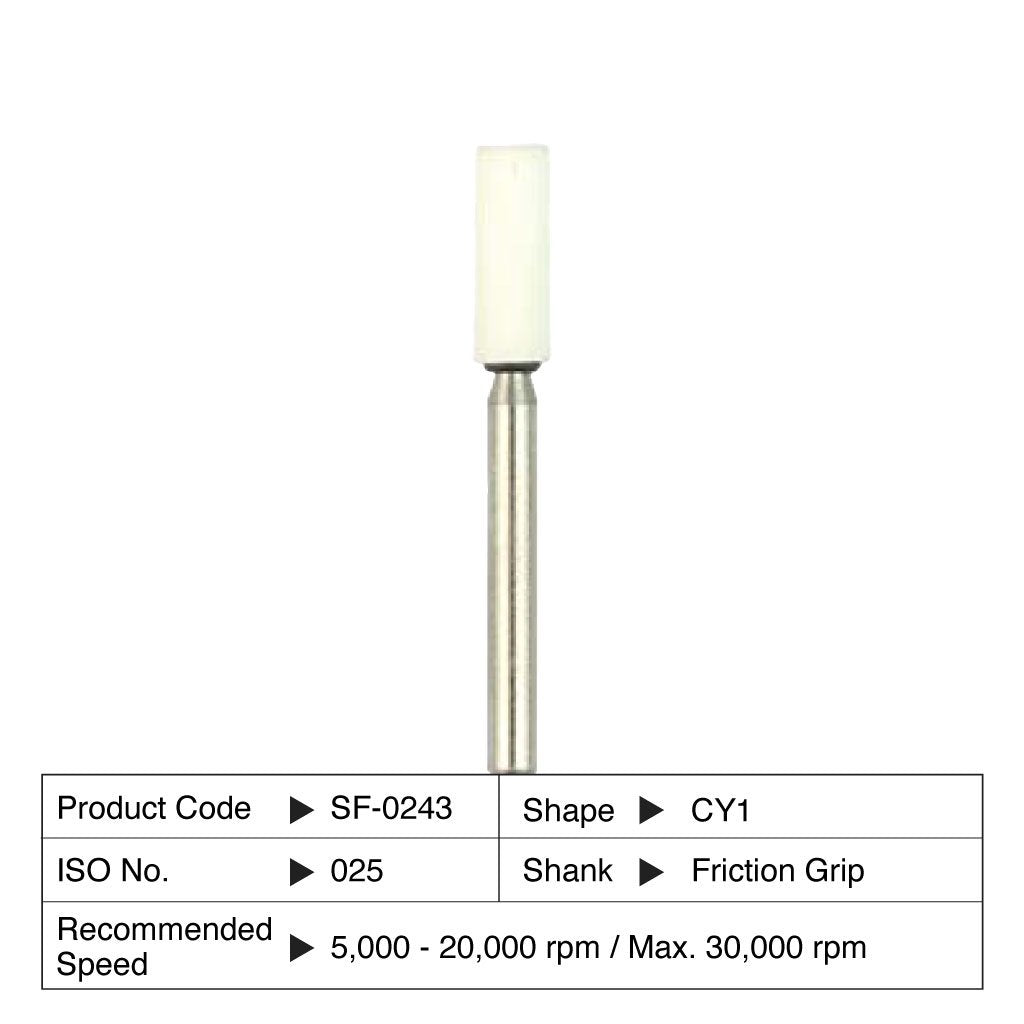 Shofu Dura White Stone CY2 FG #0243 12/Box