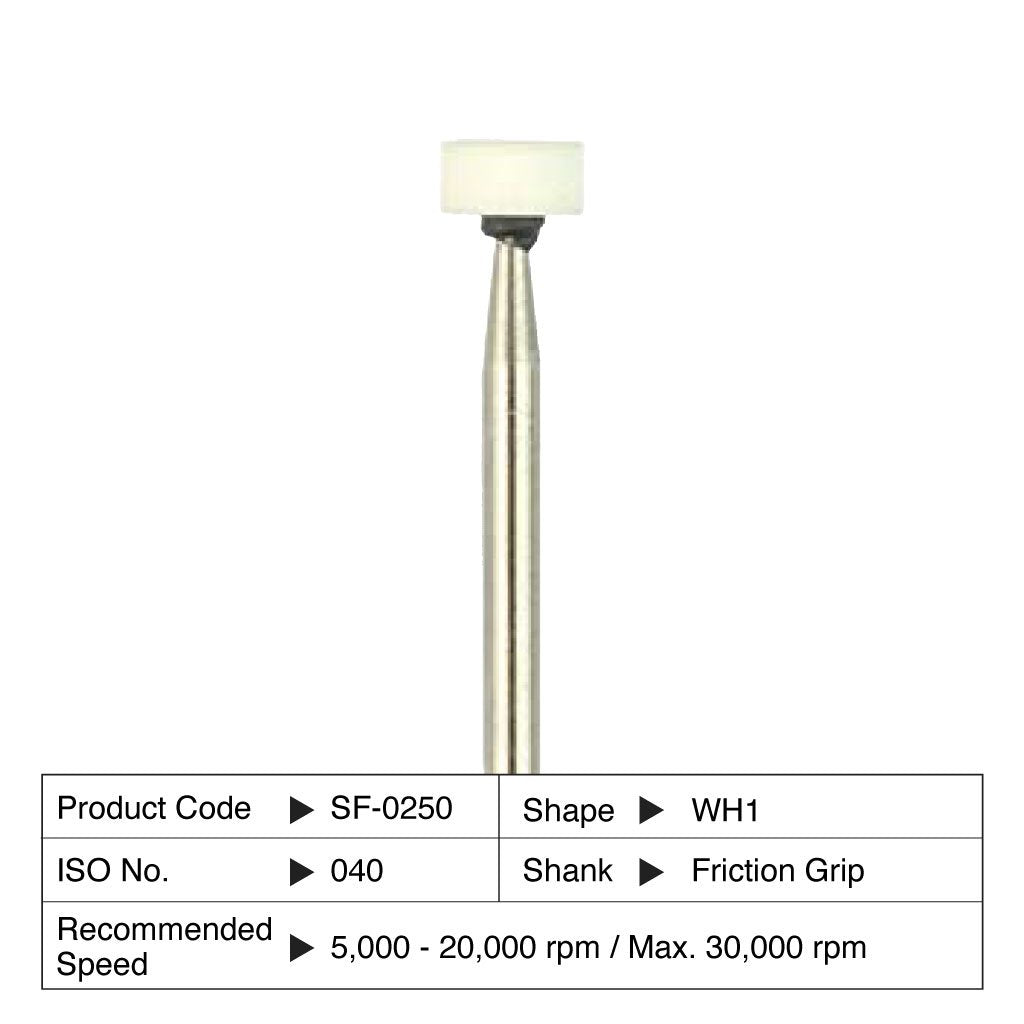 Shofu Dura White Stone WH1 FG #0250 12/Box