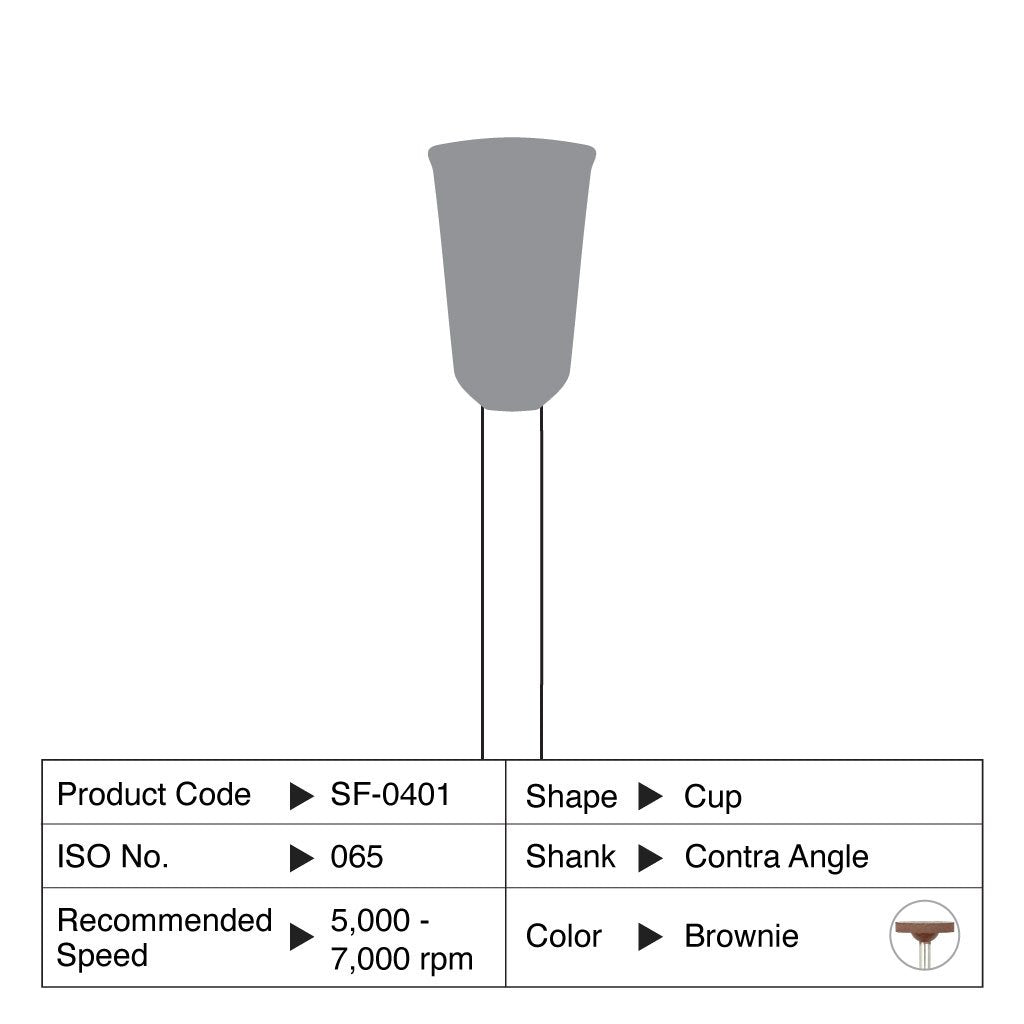Shofu Brownie Silicone Cup CA 