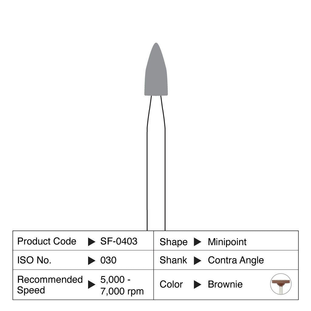Shofu Brownie Silicone Minipoint CA 