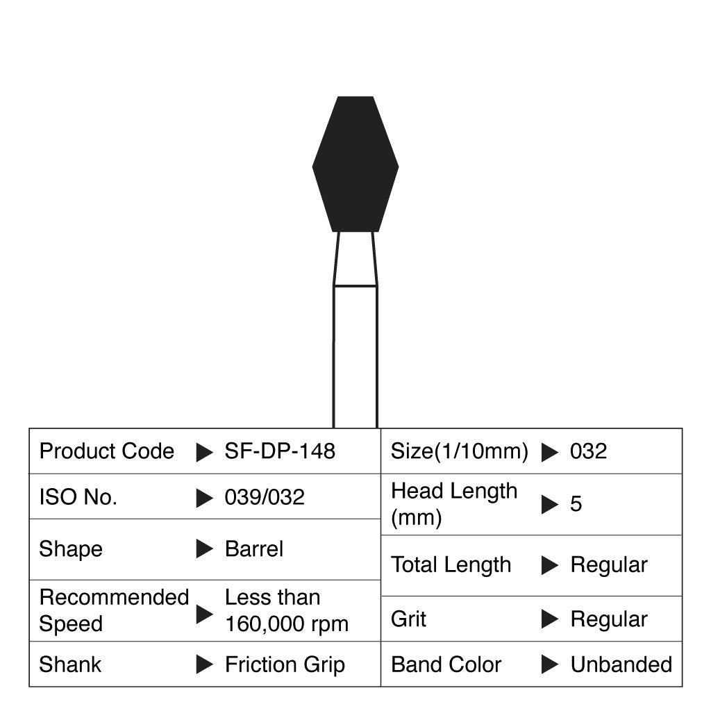 Shofu Diamond Point FG Regular Grit 