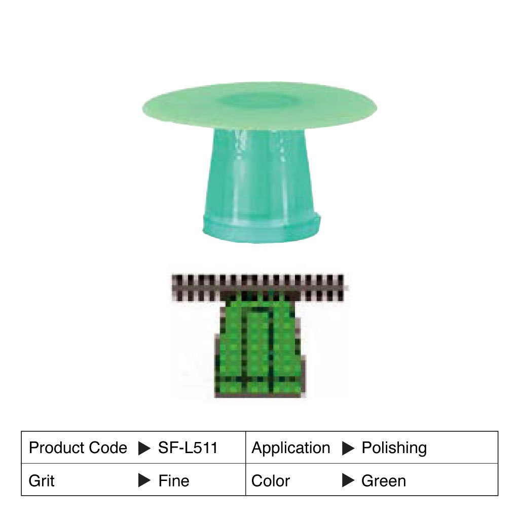 Shofu Super-Snap X-treme Refill Polishing Green #L511 50/Box