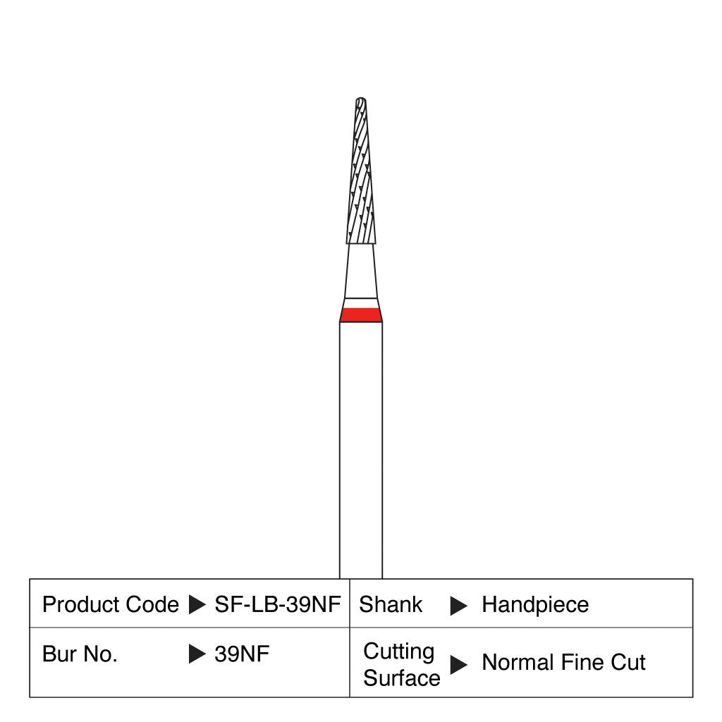 Shofu Lab Carbide Bur HP #39NF 1/Case