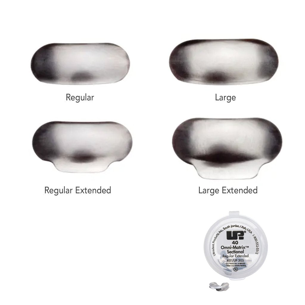 Ultradent Omni-Matrix Sectional Large Extended 40/Pack