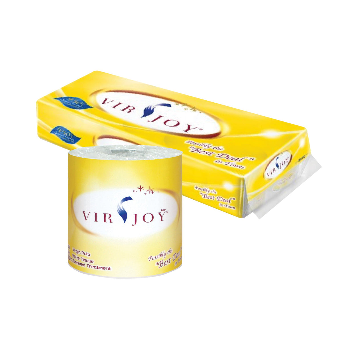 Virjoy Best Deal Roll Tissue 10 Rolls/Pack
