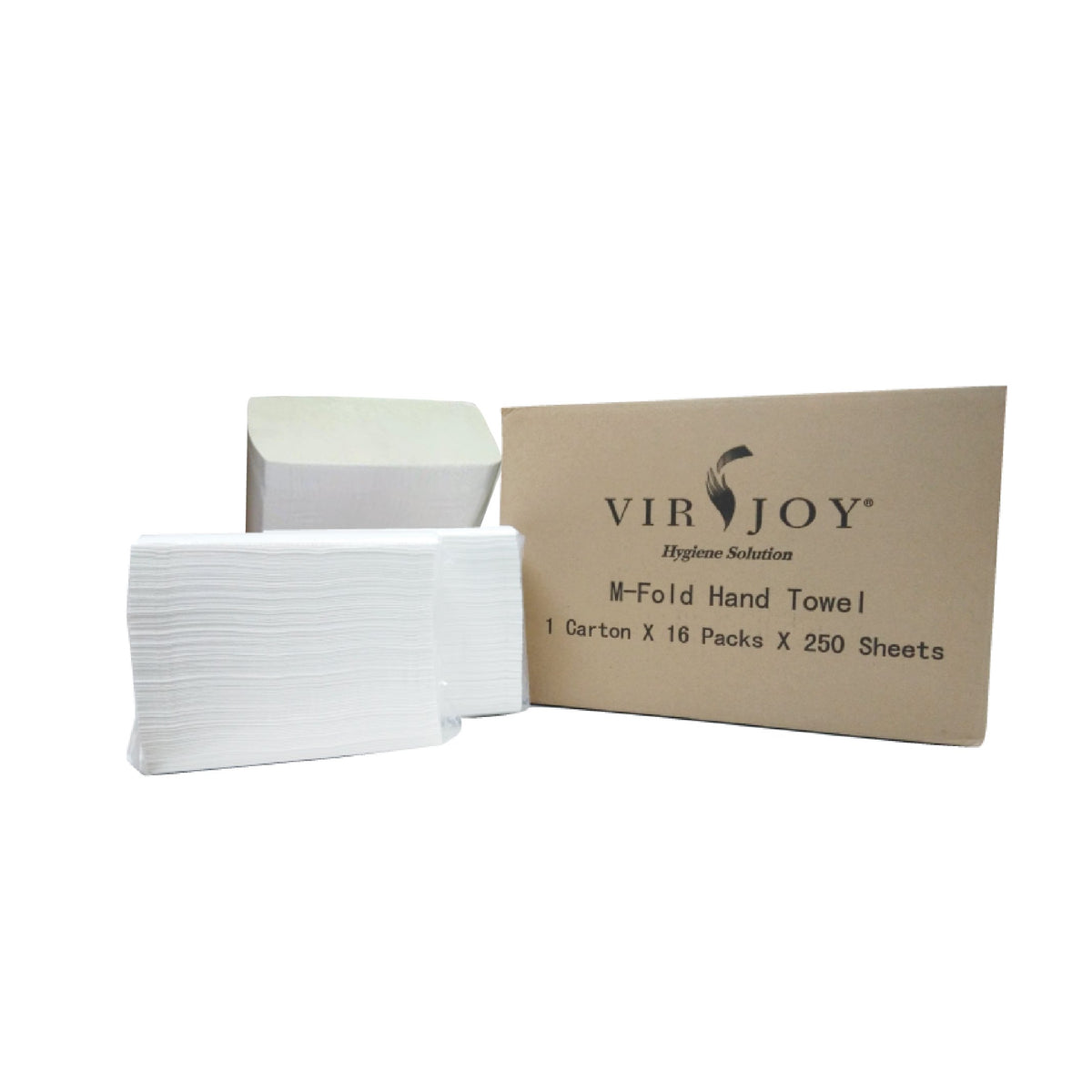 Virjoy Hygiene Solution M-Fold Towel 16 Packs/Case